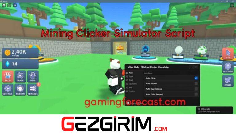 Mining Clicker Simulator Script