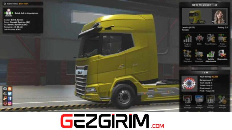 Euro Truck Simulator 2 Cheats