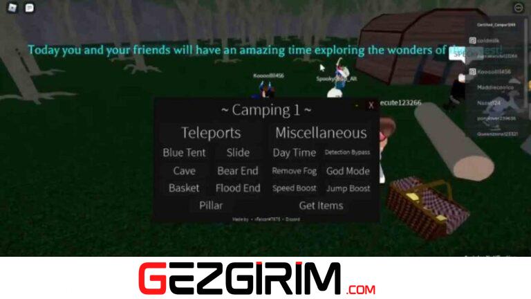 Roblox Camping Script Cheat